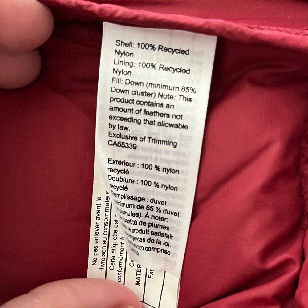 Women’s MEC Red Puffer Jacket size M - Picture 7 of 8